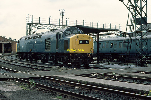 Photo 6"x4" Longsight Railway Depot Longsight c1981