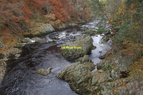 Photo 6"x4" River Feugh, Bridge of Feugh Banchory\/NO6995 c2010