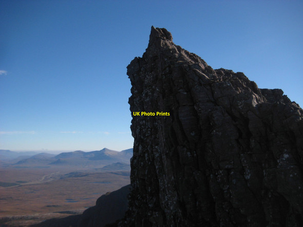 Photo 6"x4" Known as Lord Berkeley's Seat... Sgurr Fi\u00f2na c2010