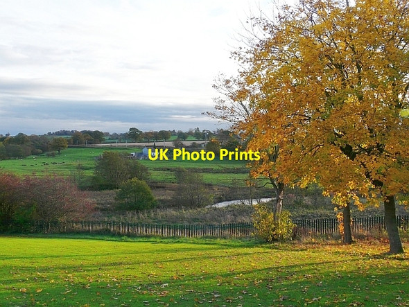 Photo 6"x4" Park overlooking the River Petteril Carleton\/NY4252 c2010