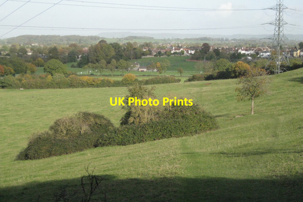 Photo 6"x4" Scrub on a hillside Thornbury\/ST6490 c2010