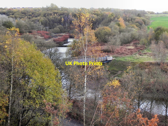 Photo 6"x4" River Irwell, Radcliffe Radcliffe\/SD7807 c2010