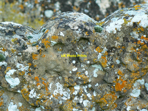Photo 6"x4" Detail, grave of a gipsy child, Church of St Denys, Stanford in The Vale Stanford in the Vale c2010