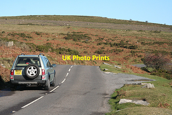 Photo 6"x4" Widecombe in the Moor: on Yartor Down Dartmeet c2010