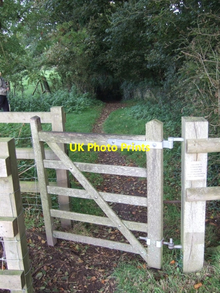 Photo 6"x4" Stile on the coastal footpath near Niton Niton c2010