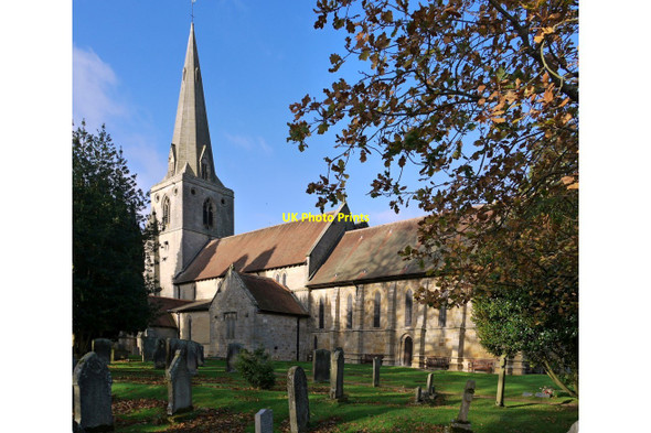 Photo 6"x4" Church of St Mary Magdalene , Mitford Mitford c2010