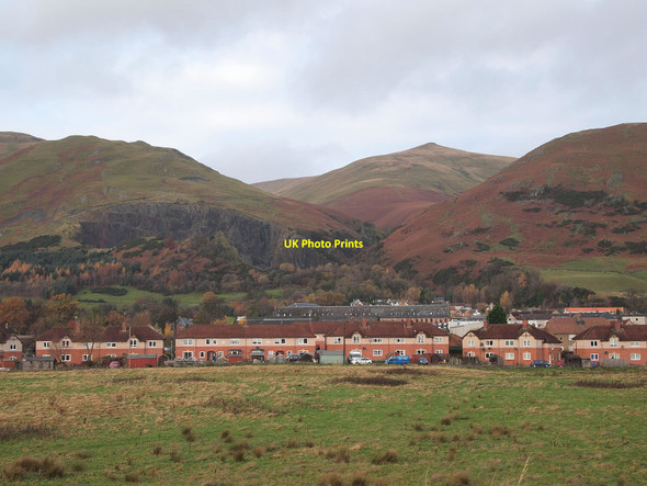 Photo 6"x4" Houses on Hareburn Road, Tillicoultry Tillicoultry c2010