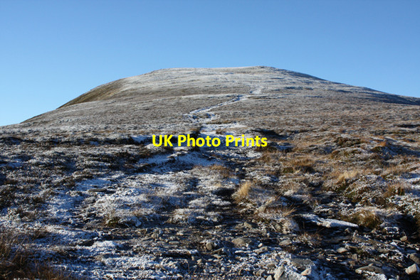 Photo 6"x4" Track on Geal-charn Allt Beul an Sporain c2010