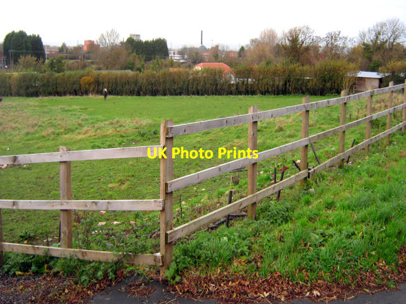 Photo 6"x4" Fields near Woolavington Puriton c2010