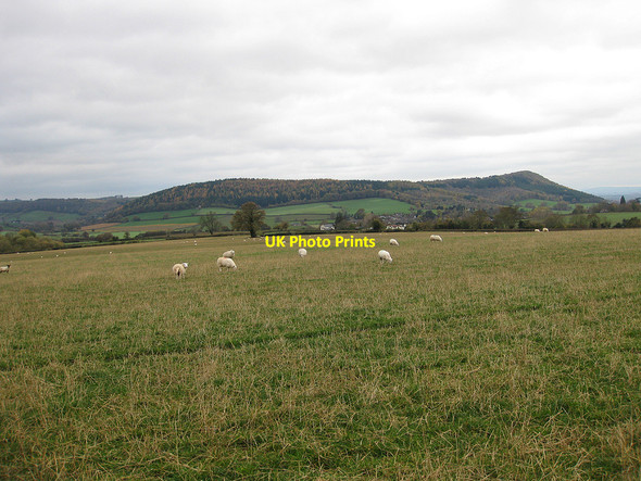 Photo 6"x4" View over Weston under Penyard Bromsash c2010