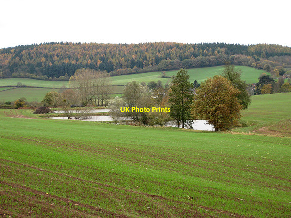 Photo 6"x4" Irrigation ponds Bromsash c2010