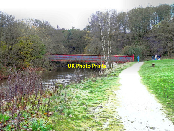 Photo 6"x4" River Croal, Moses Gate Country Park Farnworth\/SD7305 c2010