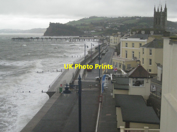 Photo 6"x4" North end of Teignmouth seafront Teignmouth c2010
