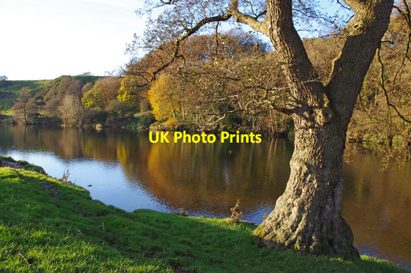 Photo 6"x4" River Lune above Halton Weir Halton\/SD5064 c2010