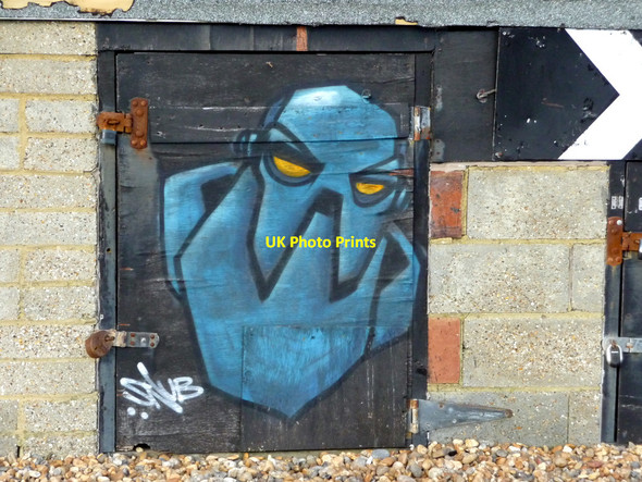 Photo 6"x4" Graffiti, Brighton, East Sussex Kemp Town c2010
