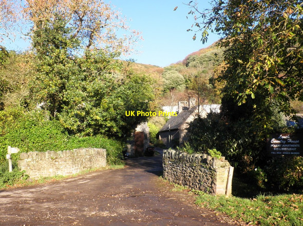 Photo 6"x4" Access bridge, West Lynch Allerford\/SS9047 c2010