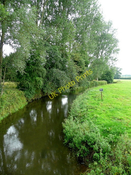 Photo 6"x4" River Enborne - upstream Brimpton c2009