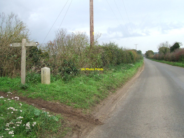 Photo 6"x4" Peddars Way Crossing Brettenham\/TL9383 c2010