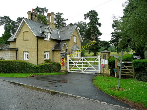 Photo 6"x4" Gatehouse at Wasing Park Wasing c2009