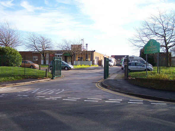 Photo 6"x4" Entrance to Redbridge High School Fazakerley c2010