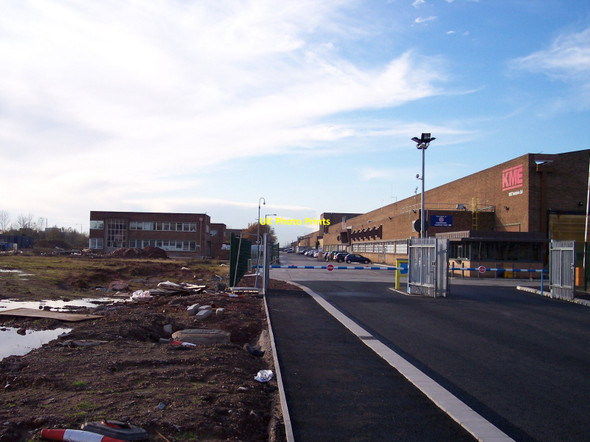 Photo 6"x4" Entrance to KME copper tube factory Kirkby\/SJ4198 c2010