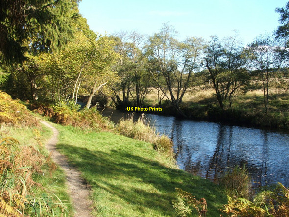 Photo 6"x4" The River Forth at Lemahamish Aberfoyle c2007