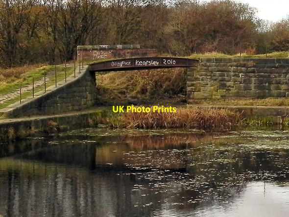 Photo 6"x4" Manchester, Bolton & Bury Canal, Footbridge Kearsley\/SD7505 c2010