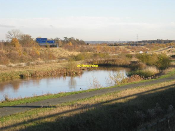 Photo 6"x4" Lakeside, M6 Toll near Wishaw Grove End\/SP1695 c2010