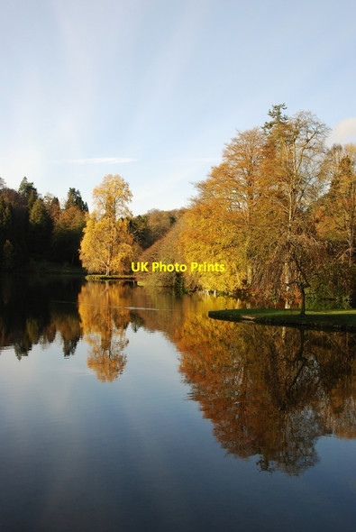 Photo 6"x4" Stourhead Gardens: Lake Scene Stourton\/ST7734 c2010