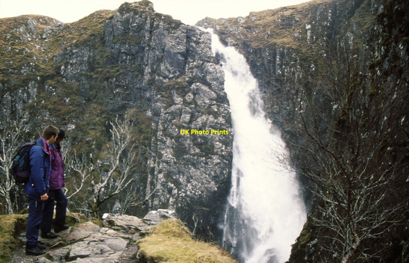 Photo 6"x4" Falls of Glomach Falls of Glomach c1995