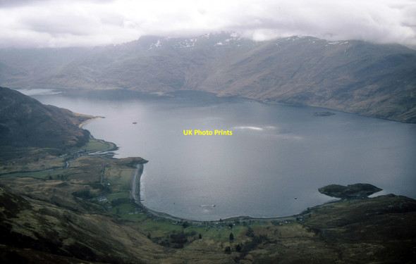 Photo 6"x4" Eastern slopes of Creag an Fhithich Arnisdale c1995