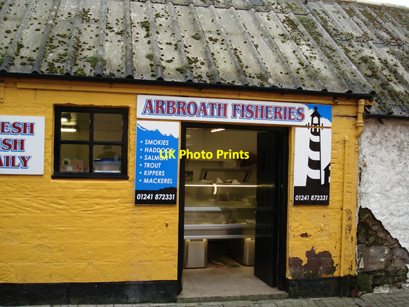 Photo 6"x4" Arbroath Fisheries Arbroath c2010