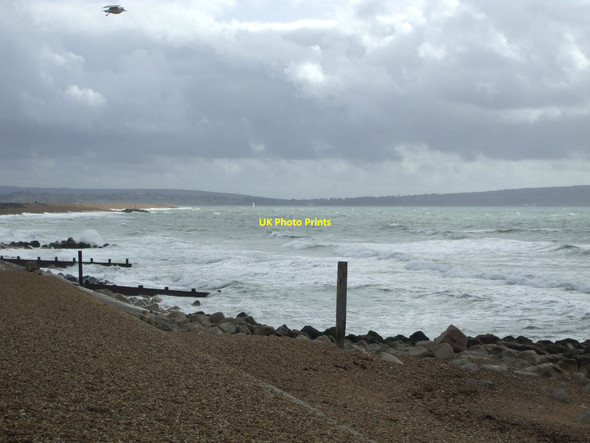 Photo 6"x4" The beach at Milford on Sea Keyhaven c2008