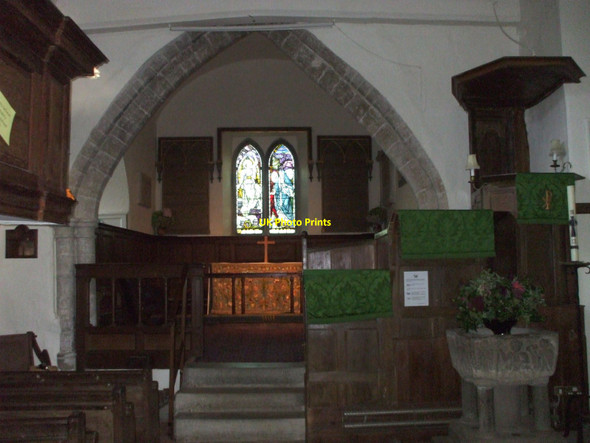 Photo 6"x4" Interior of All Saints, Minstead, Hampshire London Minstead c2008
