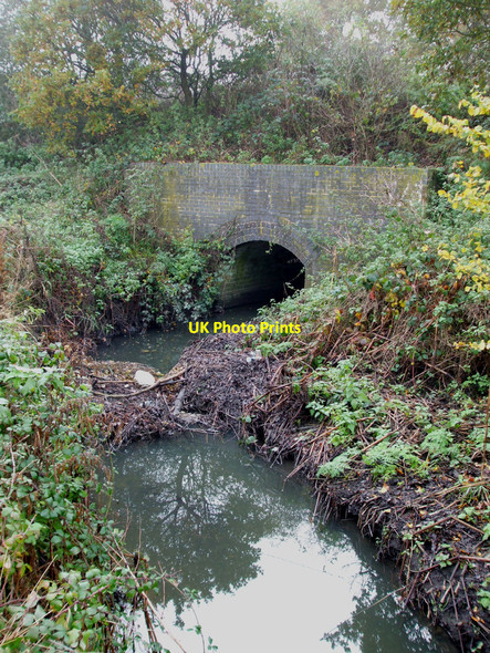 Photo 6"x4" Railway Culvert Shotgate c2010