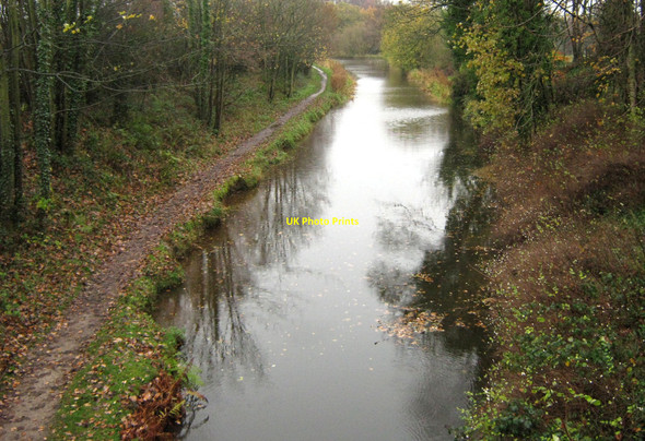 Photo 6"x4" North on the canal Congleton c2010