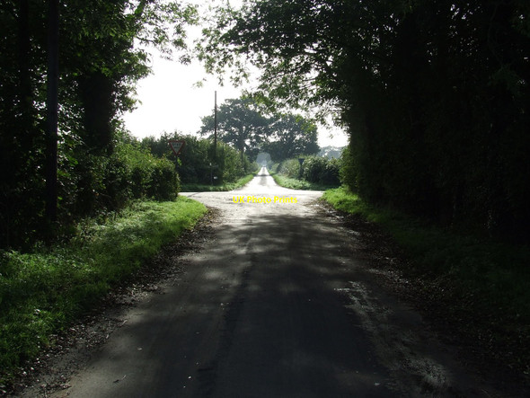 Photo 6"x4" Road Junction Colegate End c2010