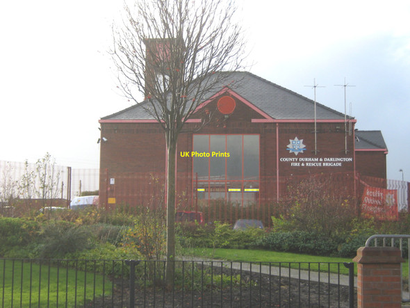 Photo 6"x4" County Durham and Darlington Fire and Rescue Station Seaham Seaham c2010