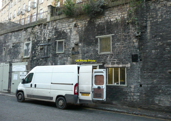 Photo 6"x4" Stone reclamation workshop, Walcot Street, Bath Bath\/ST7464 c2010