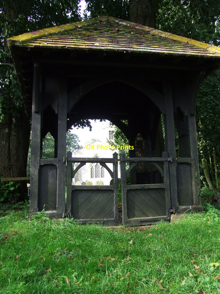 Photo 6"x4" Lych Gate Fritton\/TM2292 c2010