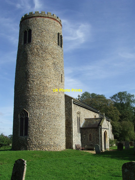 Photo 6"x4" St John the Baptist Morningthorpe Morningthorpe c2010