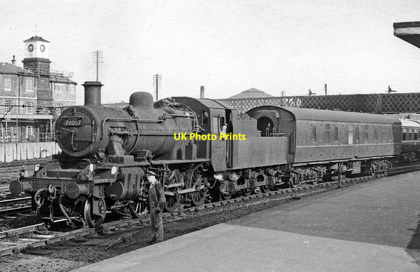 Photo 6"x4" Station Pilot at Derby (Midland) Station Derby\/SK3535 c1964