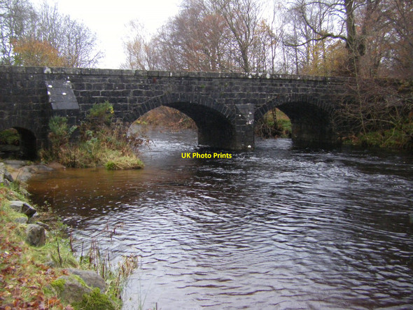 Photo 6"x4" Bridge over Strontian River Anaheilt c2010
