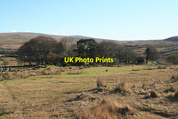 Photo 6"x4" Meavy: above Cadover Bridge Shaugh Prior c2010