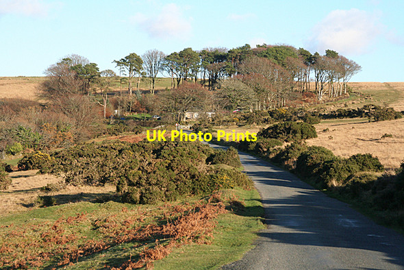 Photo 6"x4" Meavy: nearing Ringmoor Cottage Lovaton\/SX5466 c2010
