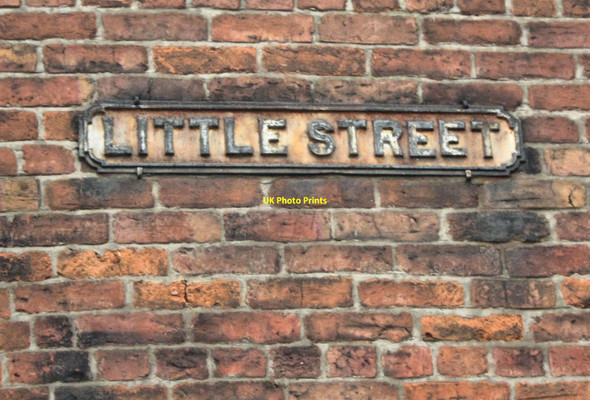 Photo 6"x4" Sign for Little Street Congleton c2010