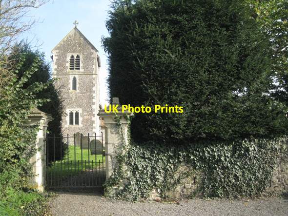 Photo 6"x4" St Mary's Church gate, Littleton-upon-Severn Cowhill\/ST6091 c2010