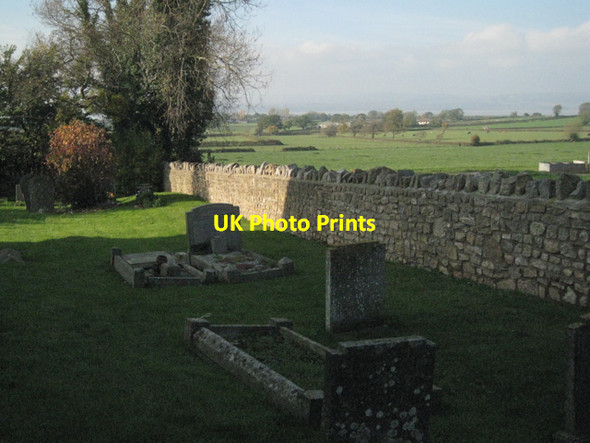 Photo 6"x4" 20th-century memorials, St Mary's Churchyard Cowhill\/ST6091 c2010