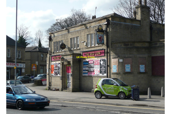 Photo 6"x4" The Red Lion, Lockwood Road, Lockwood Huddersfield c2010