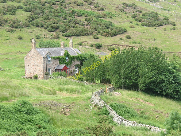 Photo 6"x4" Approaching Gleadscleugh Akeld c2009